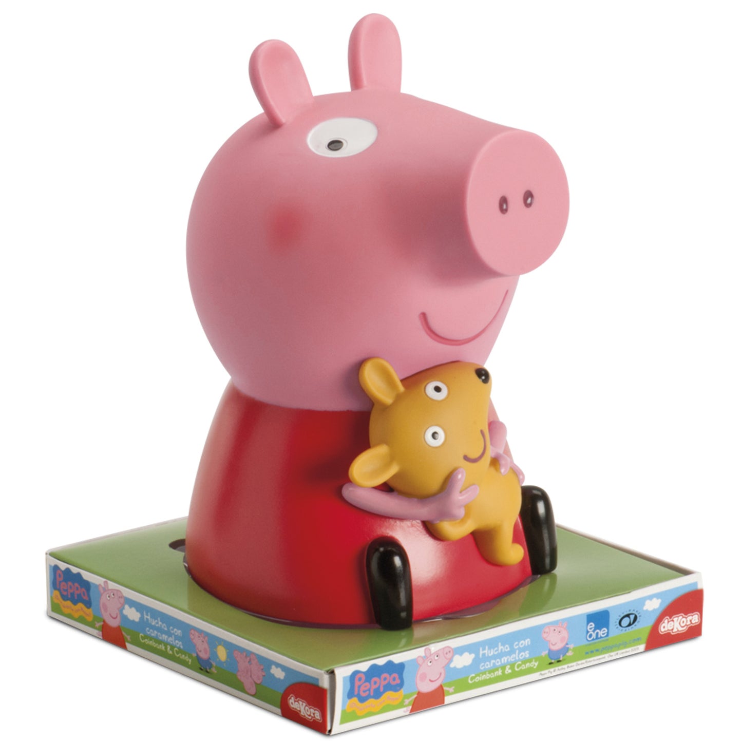TIRELIRE PEPPA PIG AVEC BONBONS