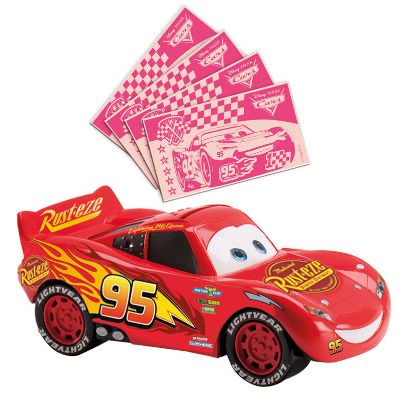 TIRELIRE CARS AVEC BILLETS EN AZYME COMESTIBLES 10GR