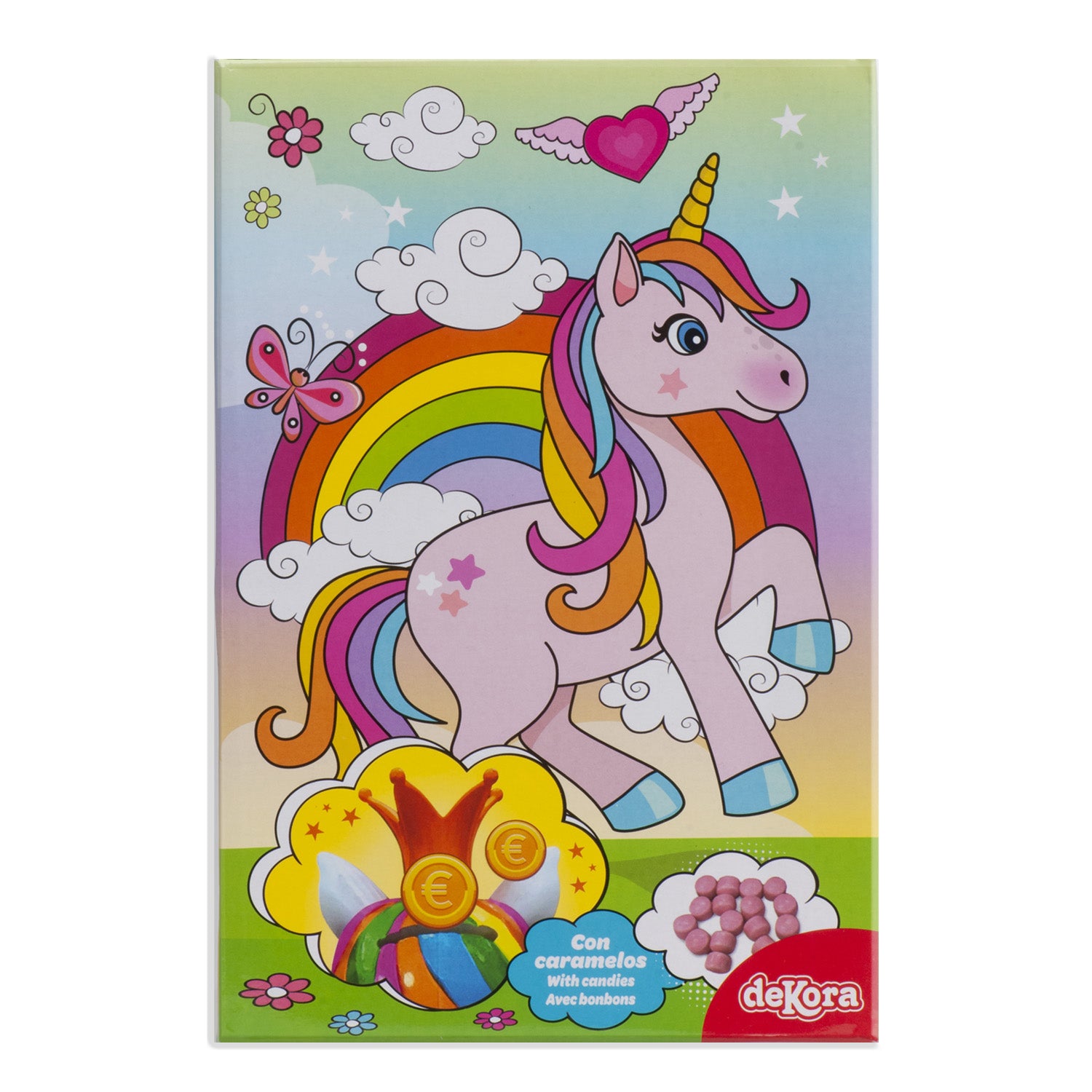 HUCHA UNICORNIO CON CARAMELOS 30G