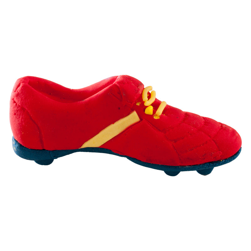 DECORACION AZUCAR BOTA DE FUTBOL 18U. 6CM
