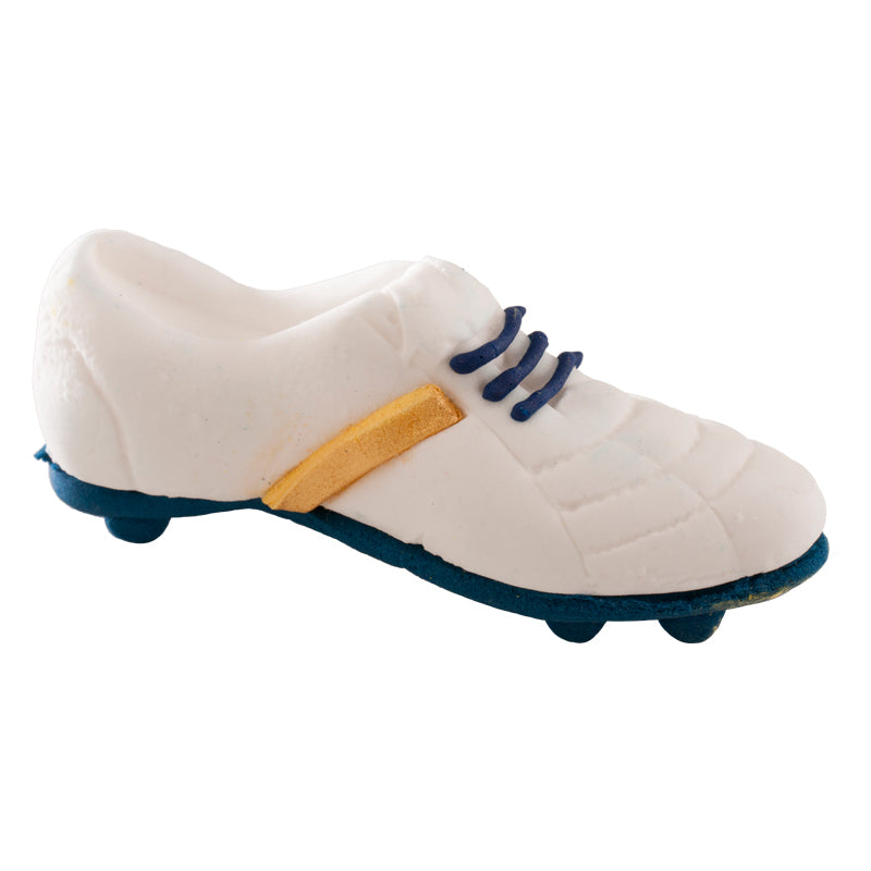 DECORACION AZUCAR BOTA DE FUTBOL 18U. 6CM