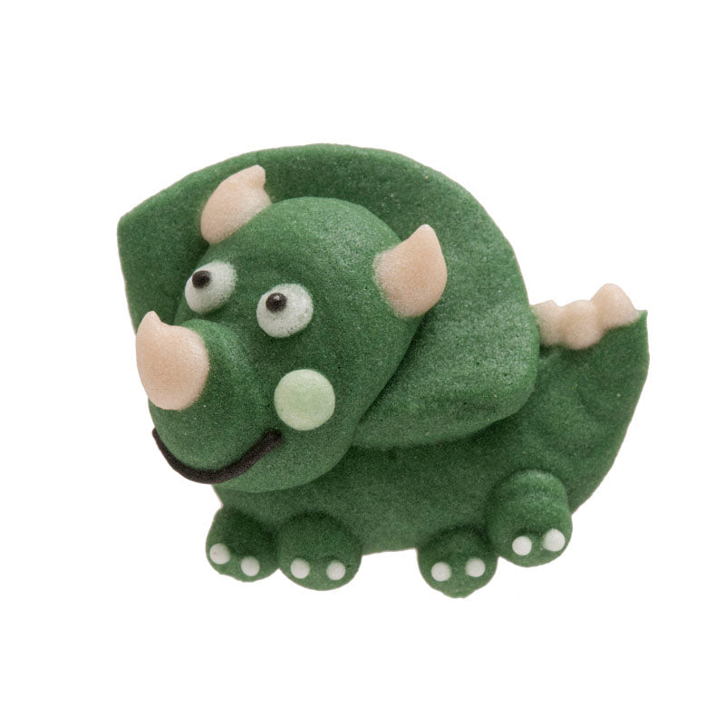 DECORACION AZUCAR 2D DINOSAURIOS 3X3CM