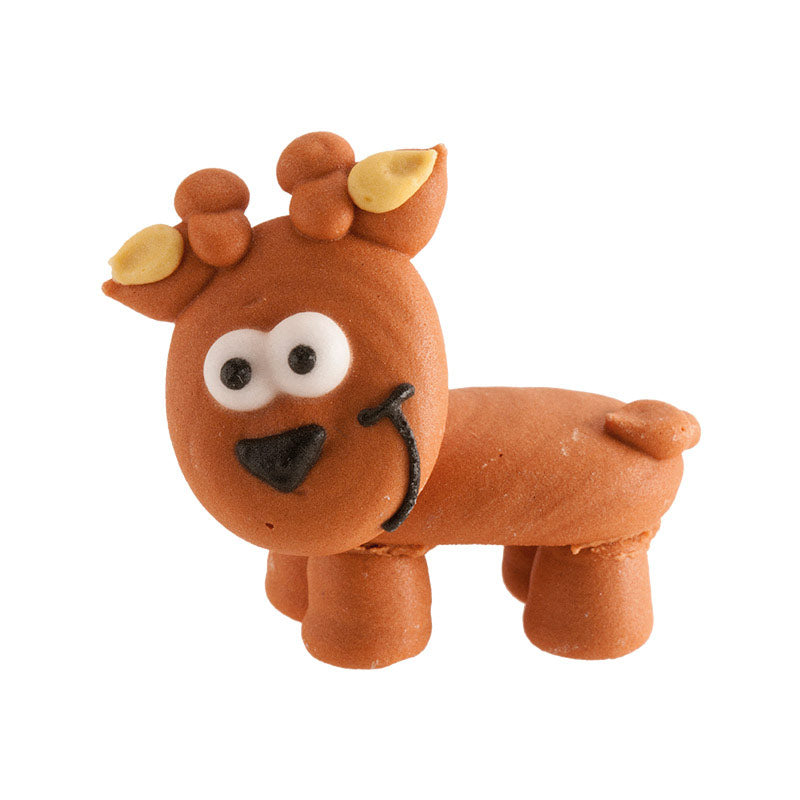 DECORAZIONE DI ZUCCHERO 3D ANIMALI FATTORIA 3X3CM