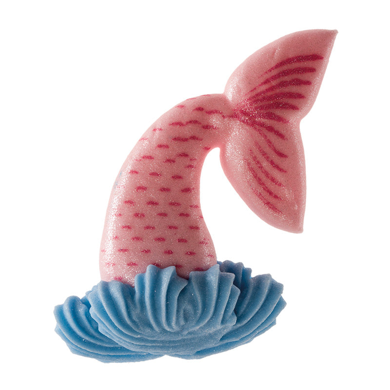 DECORAÇÃO AÇÚCAR 2D "SEREIAS" 4,5 CM