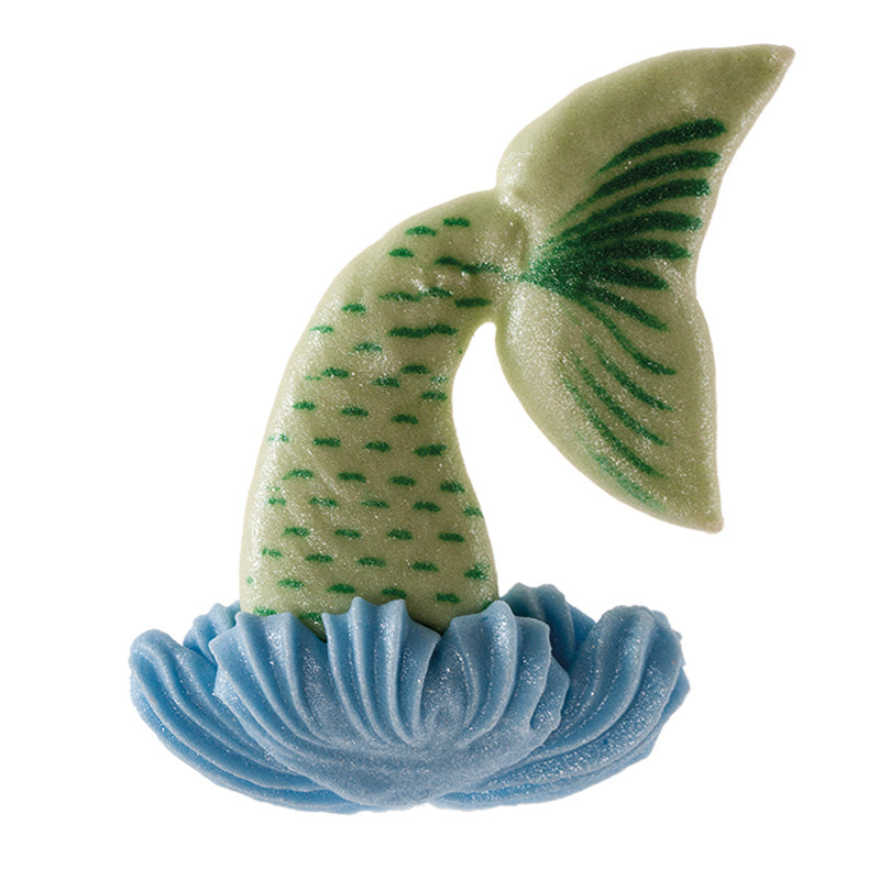DECORAÇÃO AÇÚCAR 2D "SEREIAS" 4,5 CM