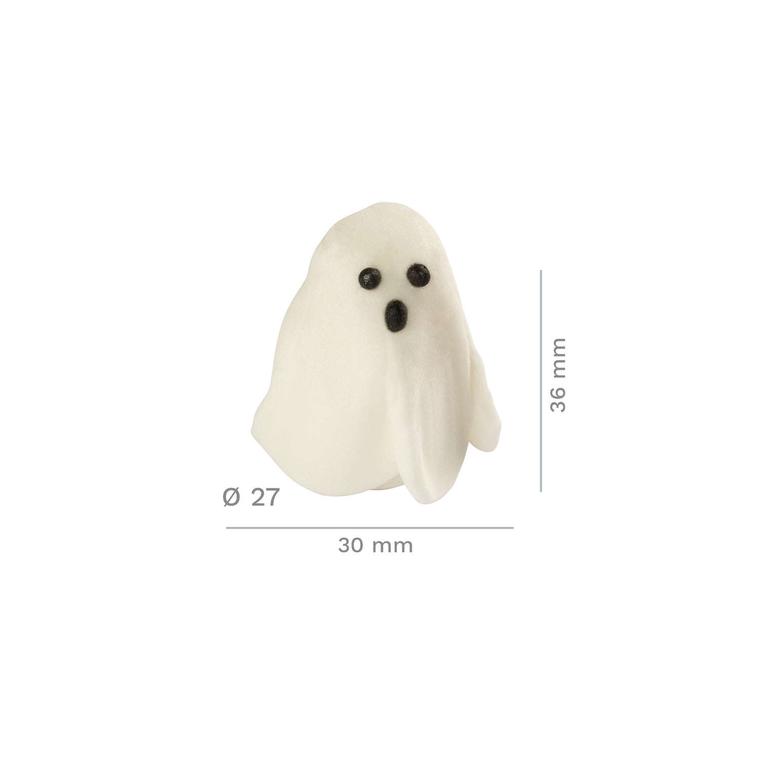 DECORACIÓN AZÚCAR HALLOWEEN 4 MODELOS 31X36MM