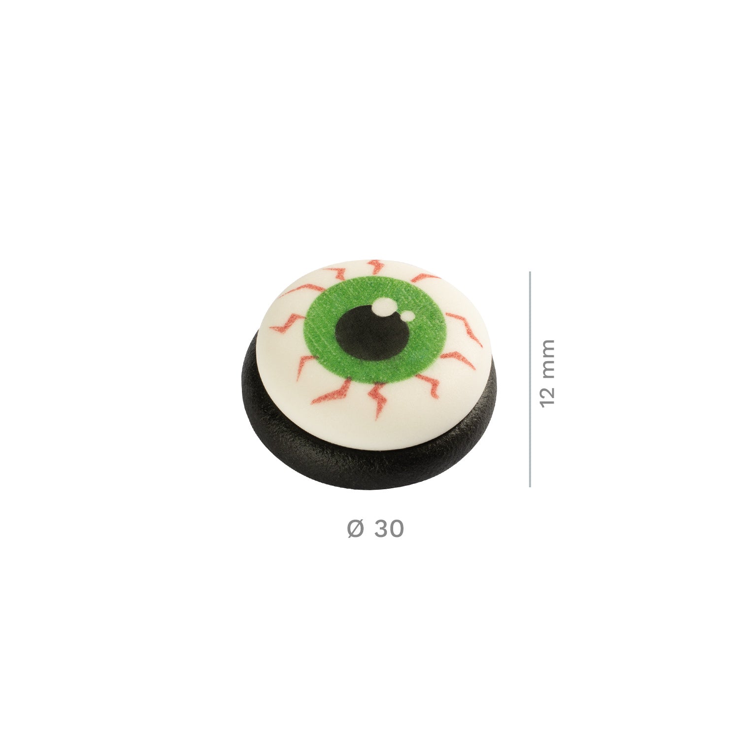 DECORACIÓN AZÚCAR HALLOWEEN 4 MODELOS 31X36MM