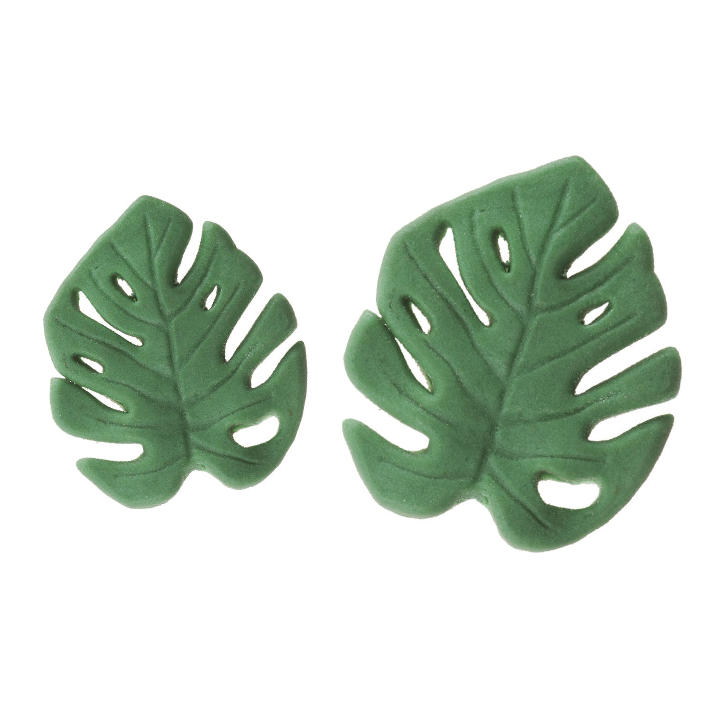 SUGAR CAKE DECORATION MONSTERY LEAVES 4,5 - 6,5CM