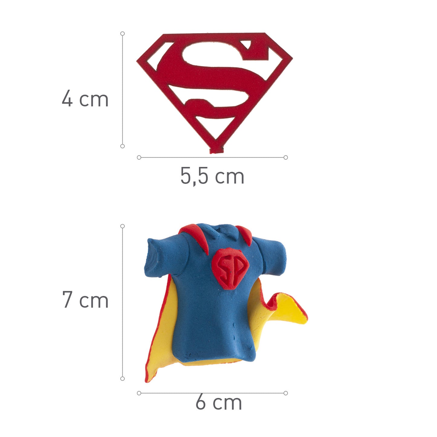 DECORACIÓN AZÚCAR SUPER PADRE 5,5-6CM