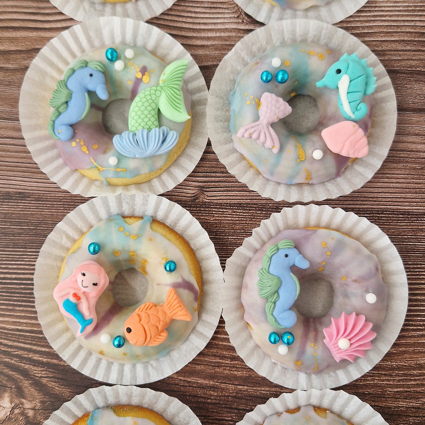 ZUCCHERO DECORAZIONE SIRENE 7 DIS