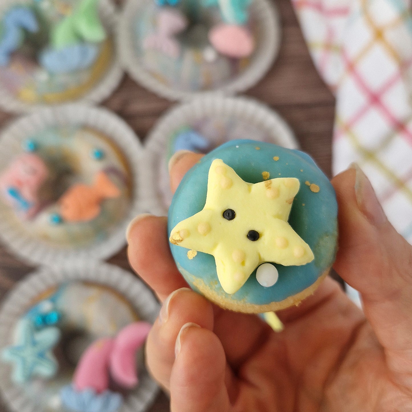 ZUCCHERO DECORAZIONE SIRENE 7 DIS