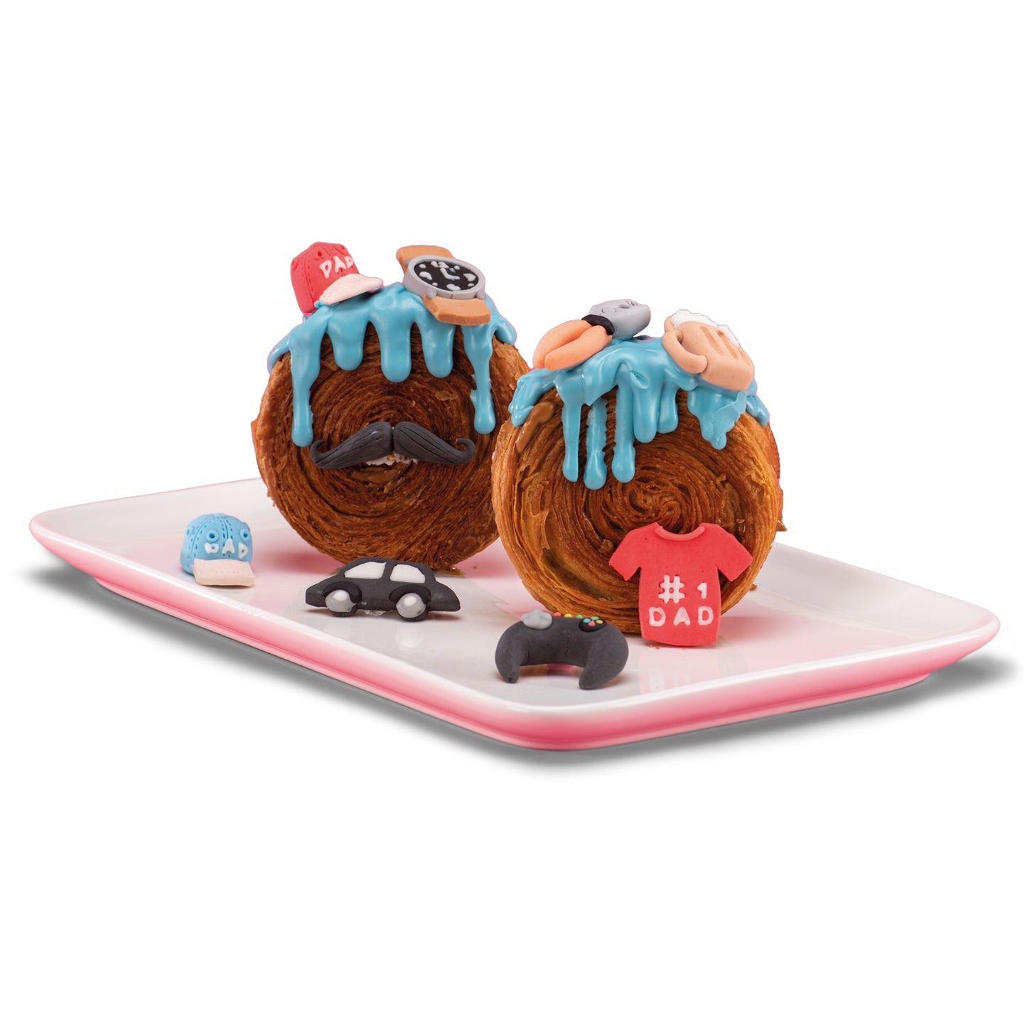 DECORACIÓN AZÚCAR PAPÁ MODERNO 5 DISEÑOS