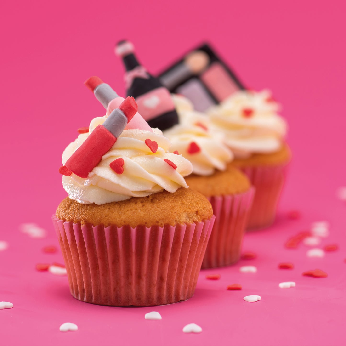 DECORAÇÃO DE AÇÚCAR SORTIDO 2D MAQUILHAGEM