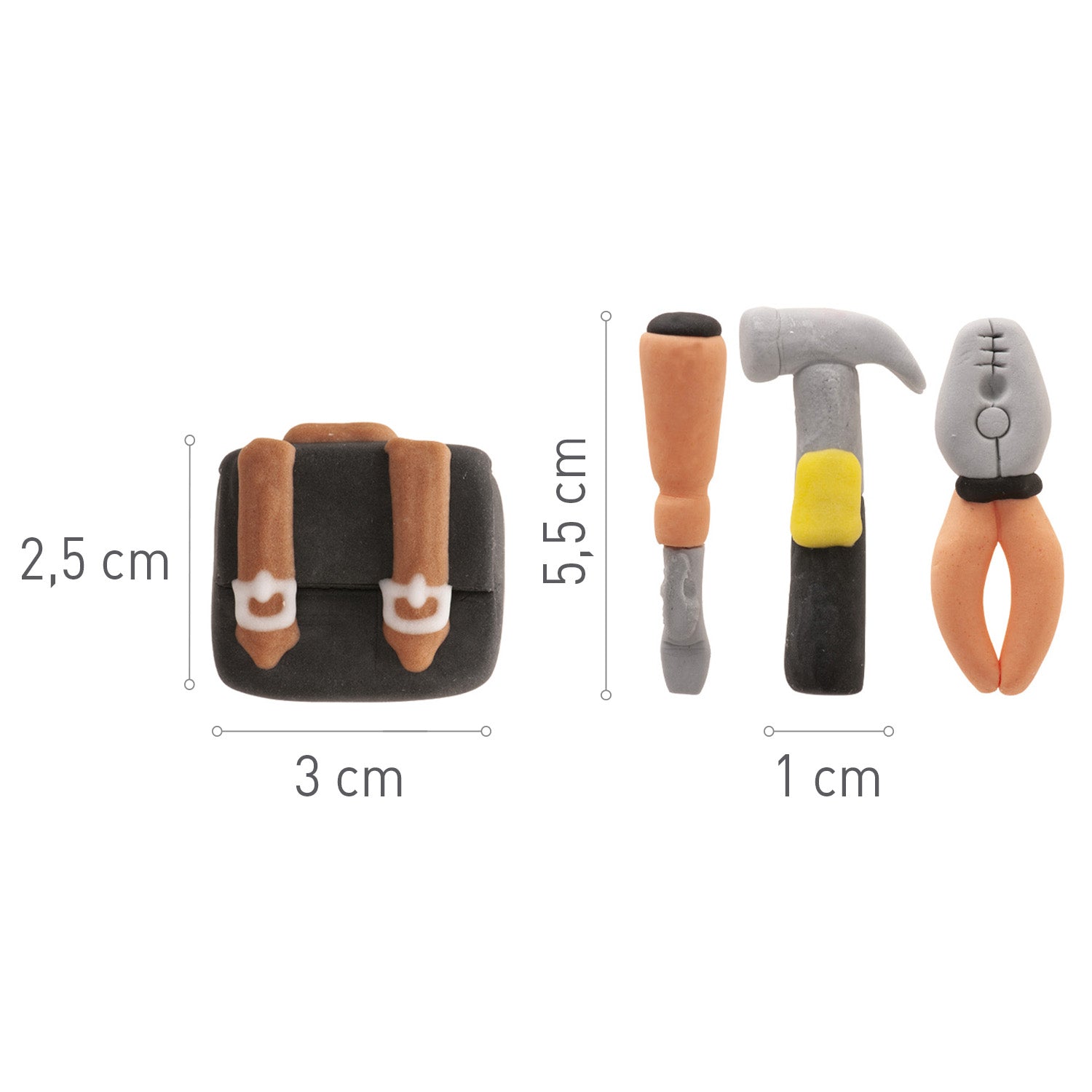 DECORACIÓN AZÚCAR HERRAMIENTAS 4 DISEÑOS