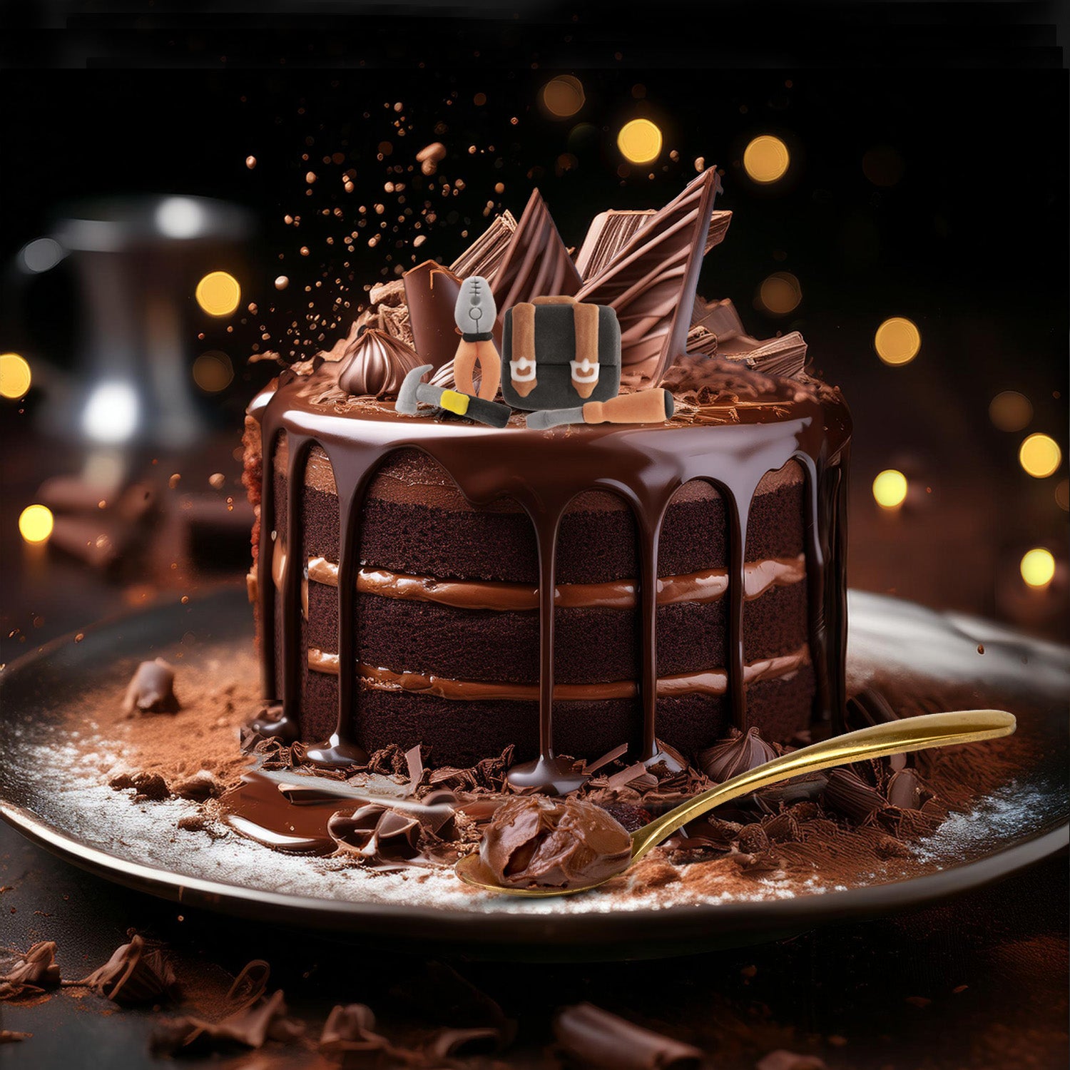 DECORACIÓN AZÚCAR HERRAMIENTAS 4 DISEÑOS