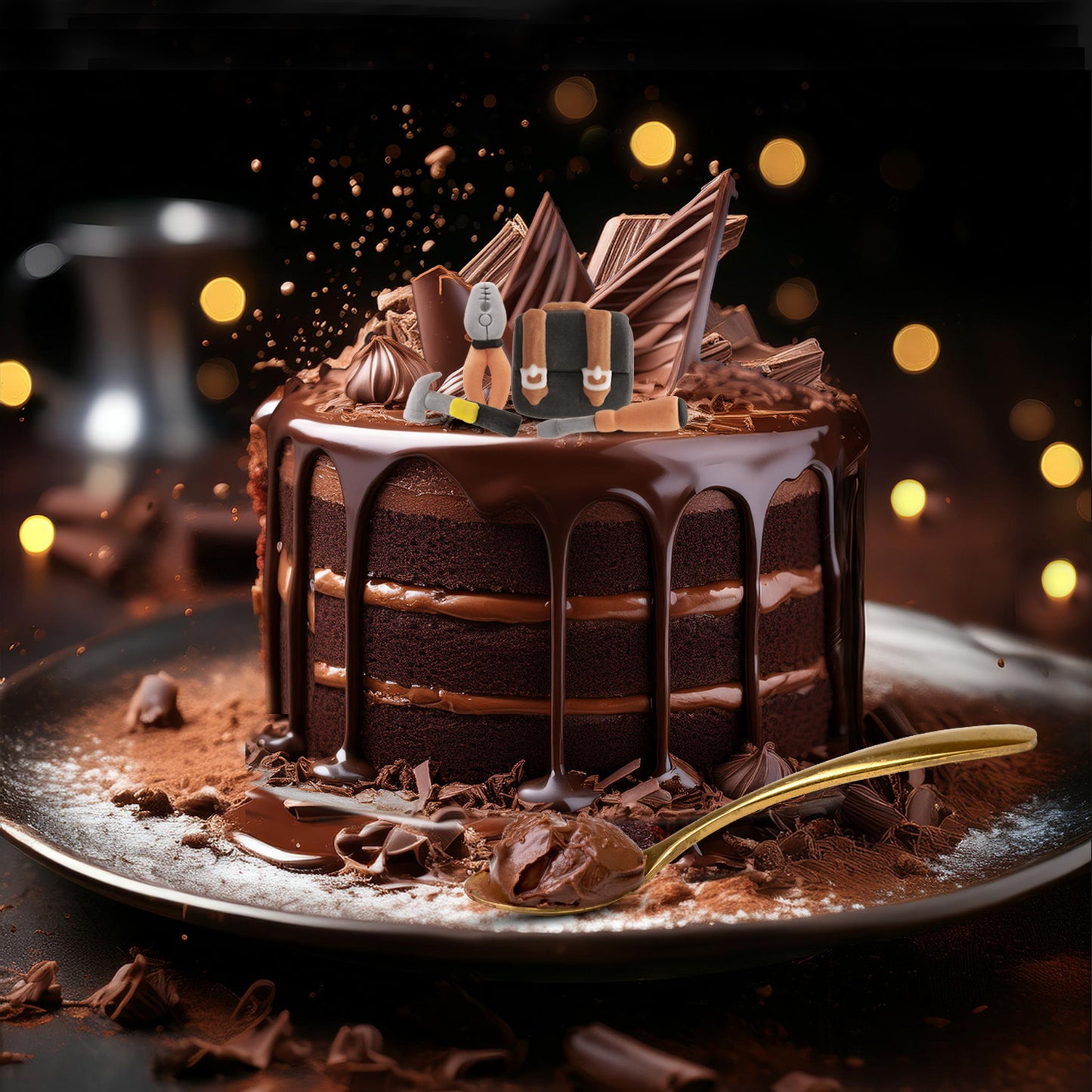 2D SUGAR DECORATION TOOLS 4 MODELS 24 UNITS