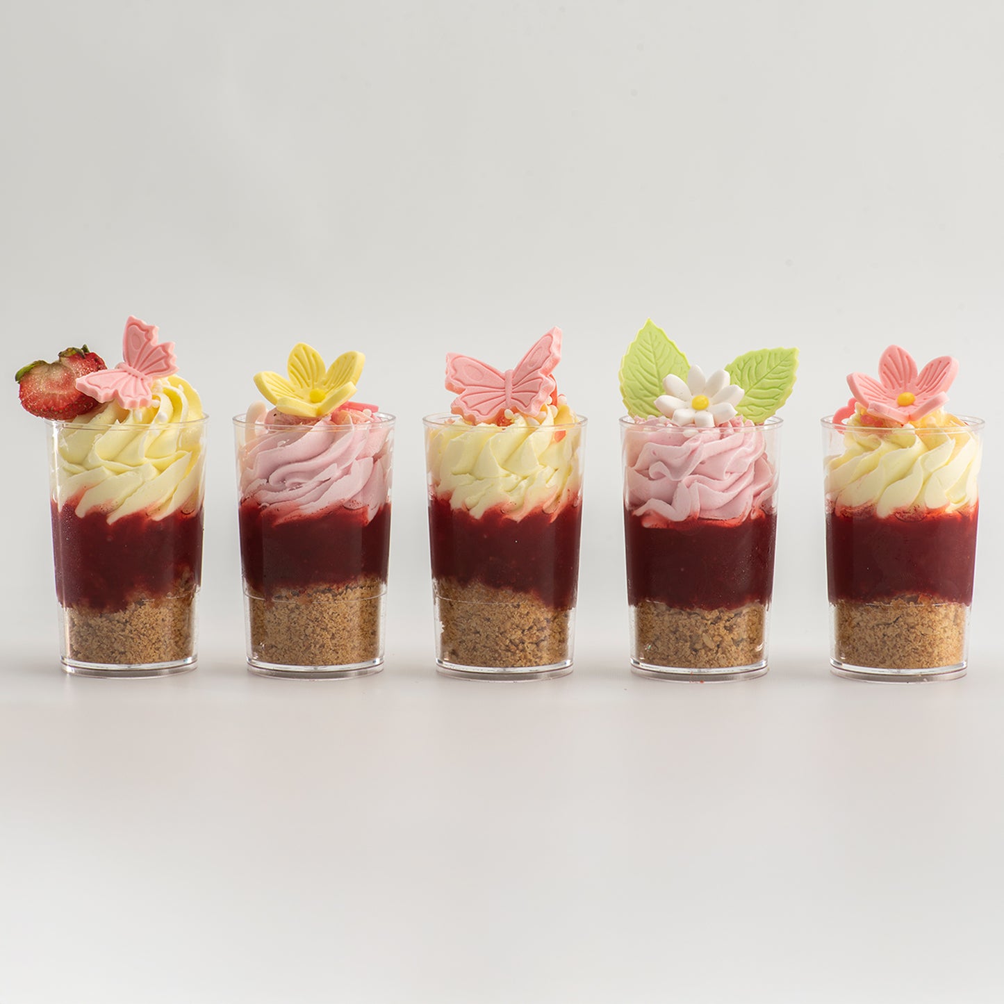 DECORAÇÃO DE AÇÚCAR FLORES, FOLHAS E BORBOLETAS 7 MODELOS 42