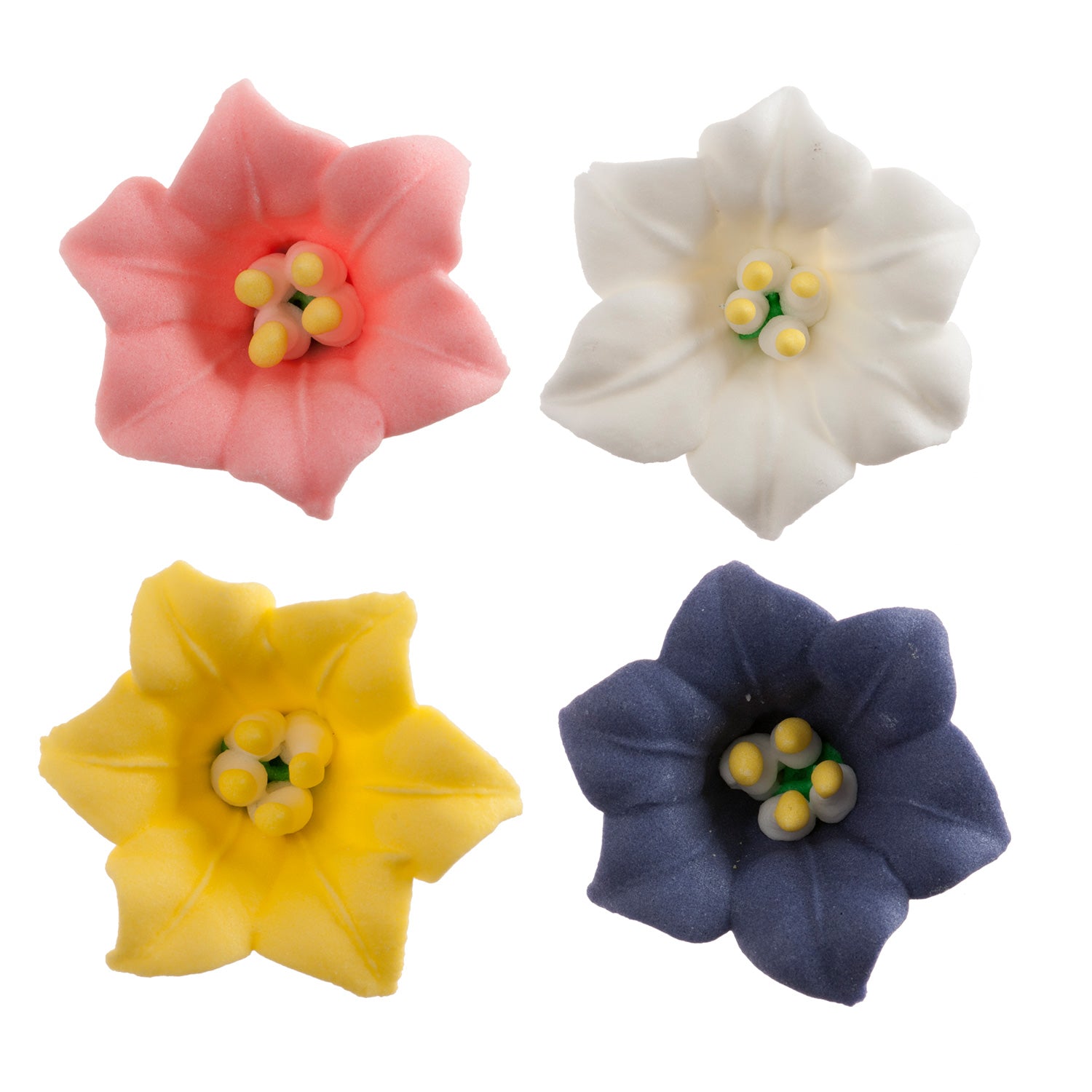 FLOR AZUCENA AZÚCAR 4 cm PARA DECORAR TARTAS