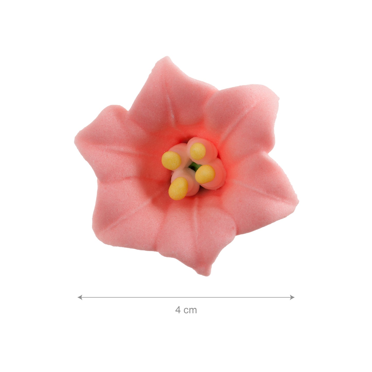 FLOR AZUCENA AZÚCAR 4 cm PARA DECORAR TARTAS