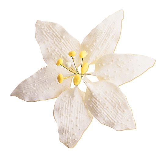 DECORAÇÃO AÇÚCAR SORTIDO LÍRIOS 8CM