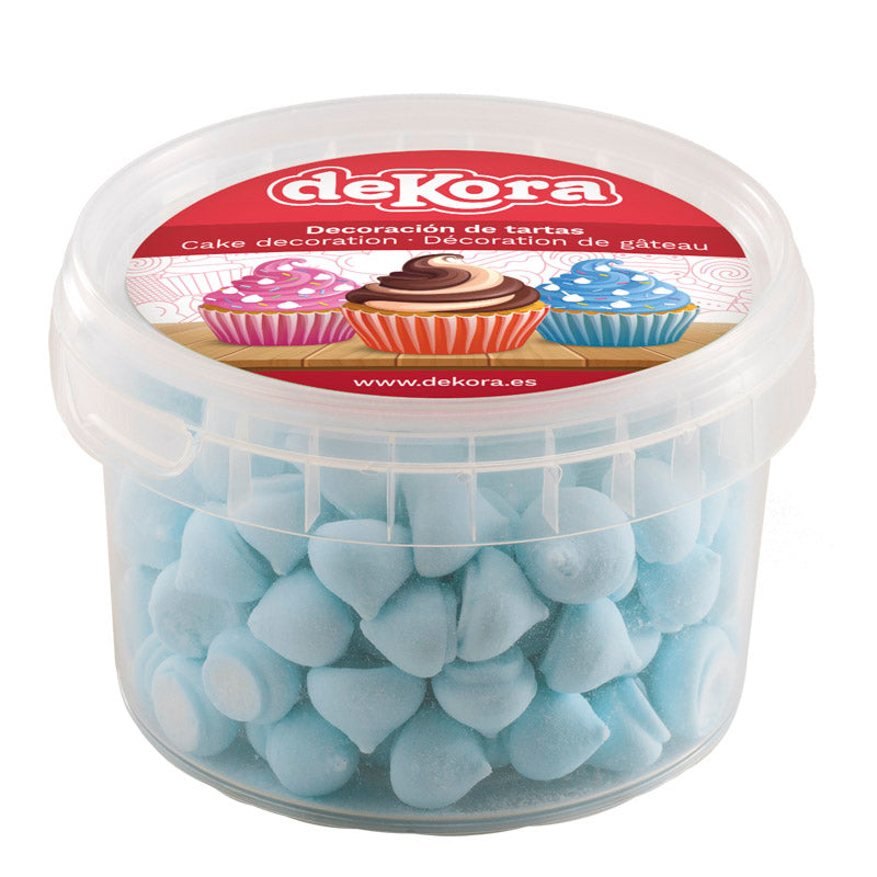 MINI MERINGHE DI ZUCCHERO BLU 90GR