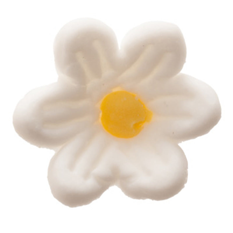 FLOR DE AZÚCAR PRIMAVERA BLANCA 2 CM