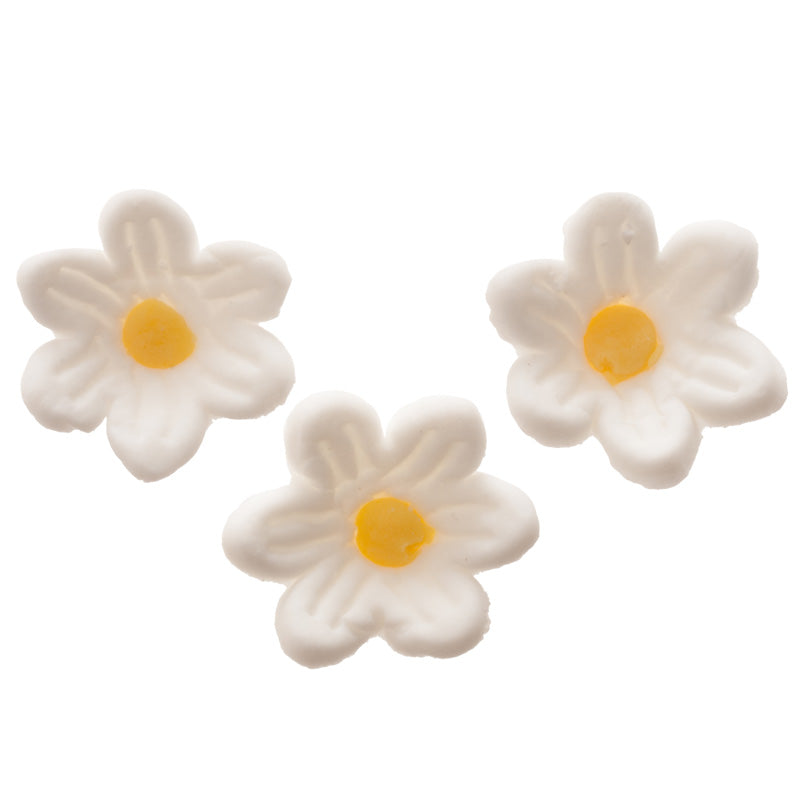 FLOR DE AZÚCAR PRIMAVERA BLANCA 2 CM