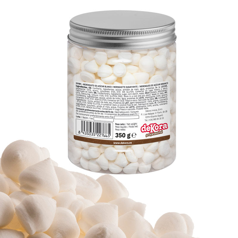 MERINGHETTE SUGAR WHITE 350GR
