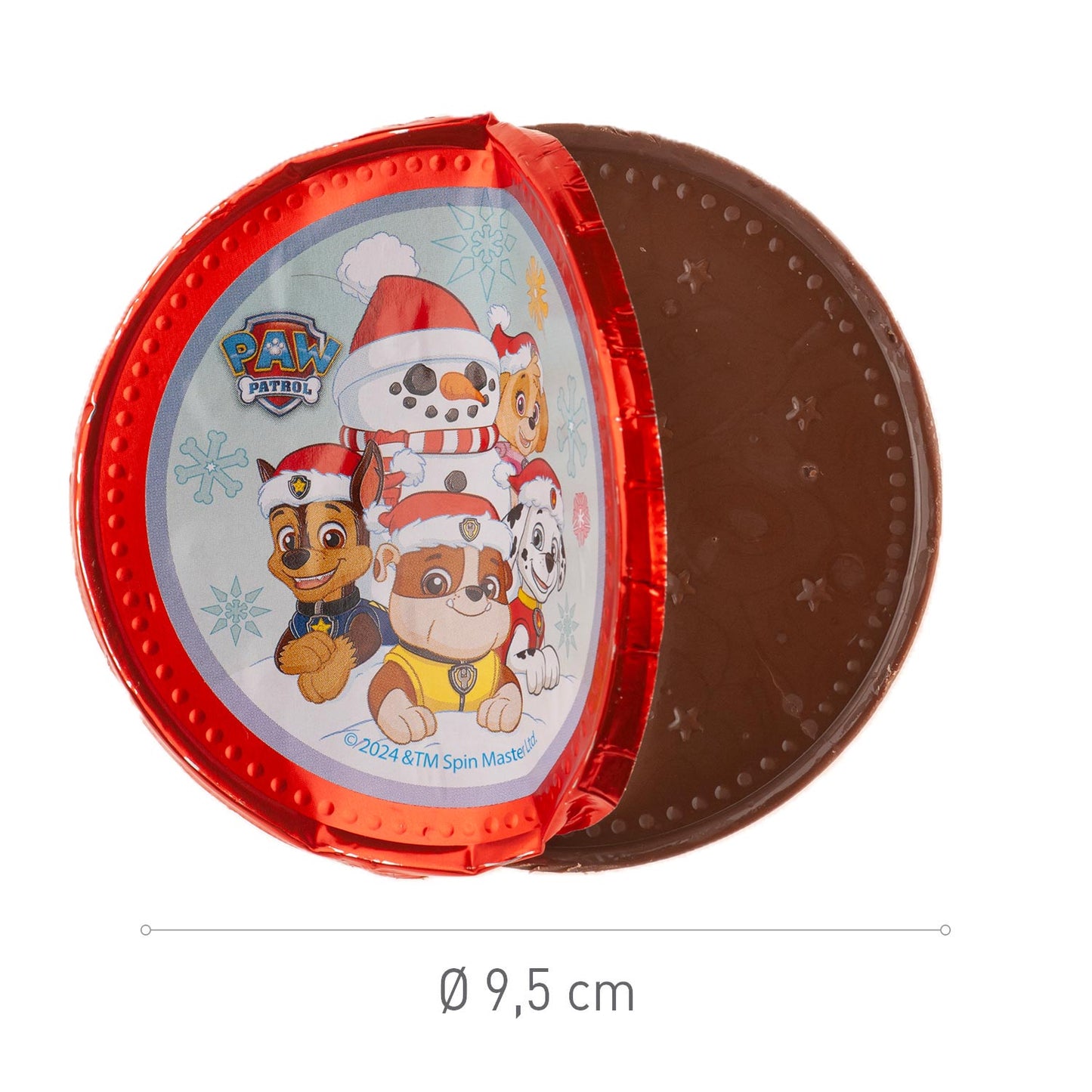 PAW PATROL CHRISTMAS CHOCOLATE COINS 50GR