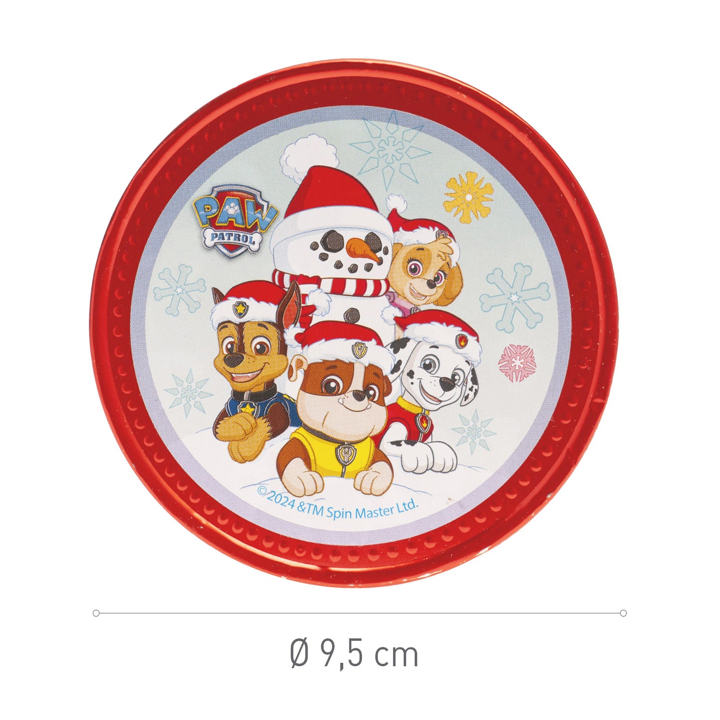 PAW PATROL CHRISTMAS CHOCOLATE COINS 50GR