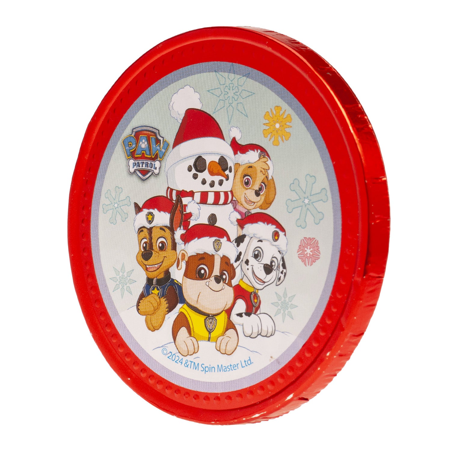 PAW PATROL CHRISTMAS CHOCOLATE COINS 50GR