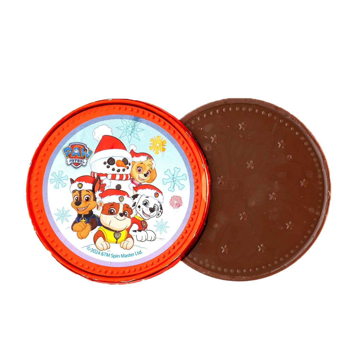 PAW PATROL CHRISTMAS CHOCOLATE COINS 50GR
