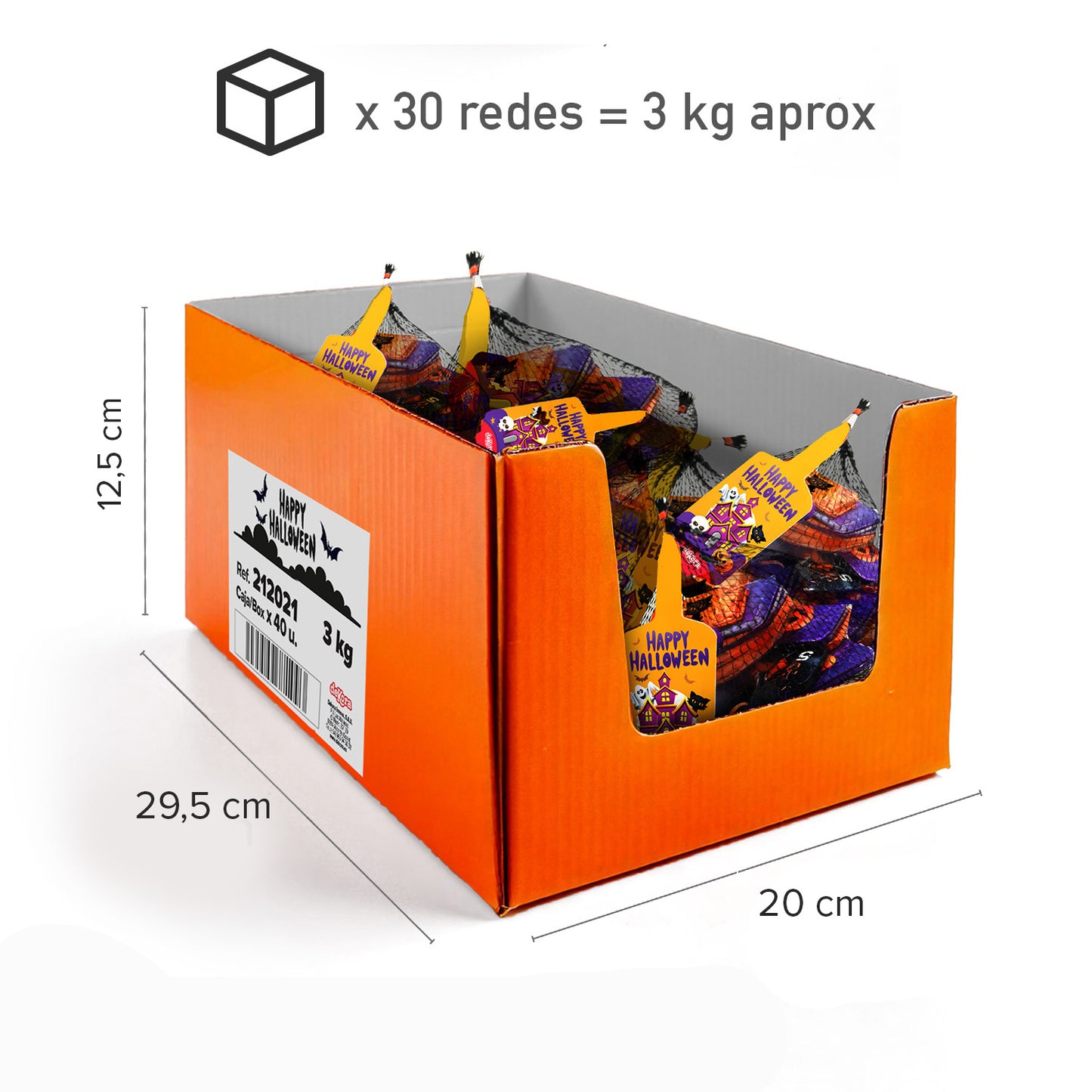 RED SURTIDO TABLETAS CHOCOLATE HALLOWEEN 94GR