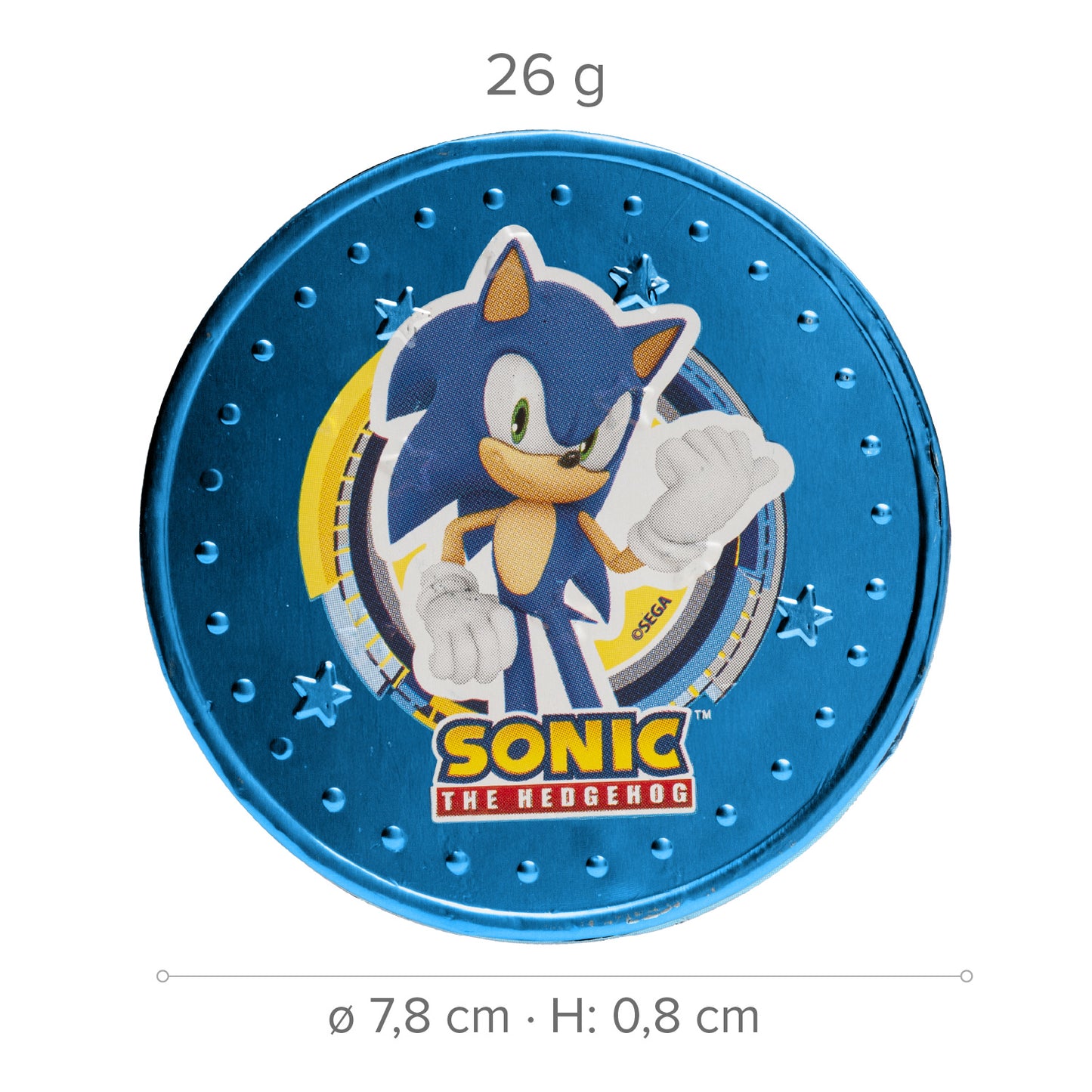 CHOCOLATE COINS SONIC 26GR