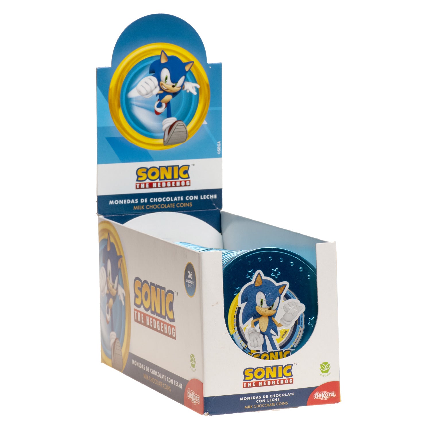 CHOCOLATE COINS SONIC 26GR