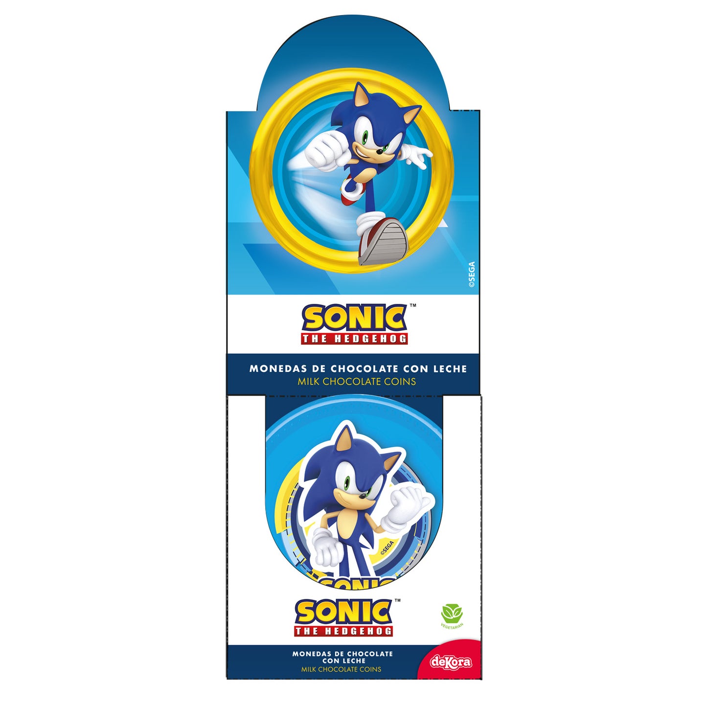 MONETE DI CIOCCOLATO SONIC 26GR