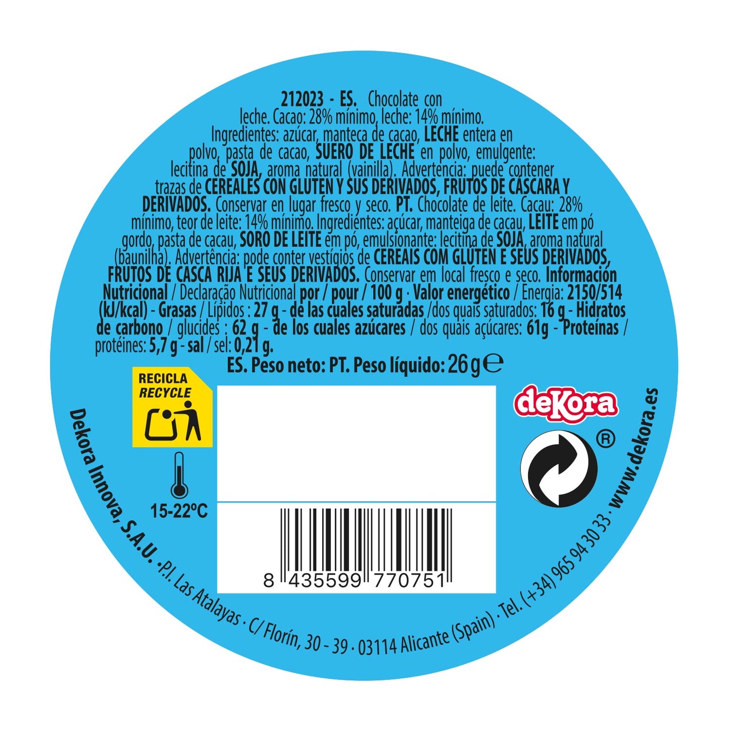 MONETE DI CIOCCOLATO SONIC 26GR