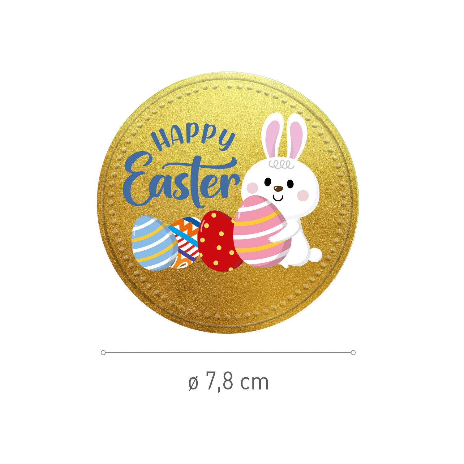 MOEDAS DE CHOCOLATE DE PÁSCOA 26GR