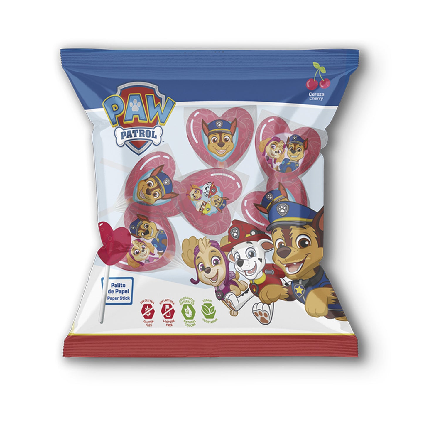 SUCETTES COEUR PAW PATROL 13.9GR