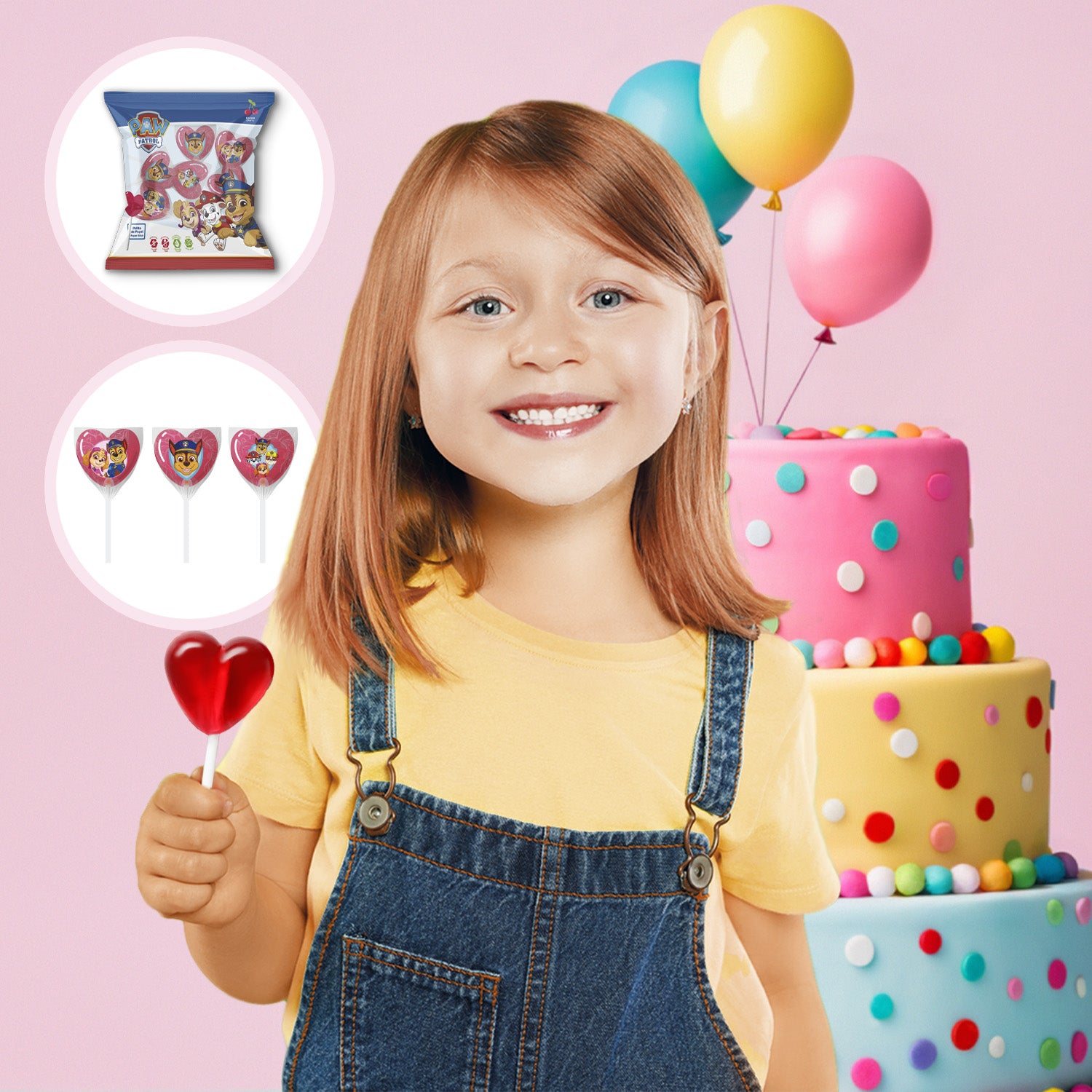 PIRULETAS CARAMELO CORAZÓN PAW PATROL 13.9GR
