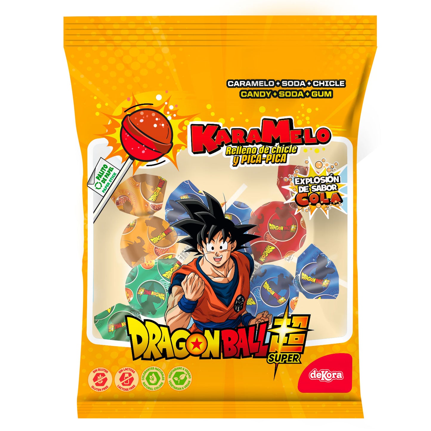 LECCA-LECCA DI CARAMELLE DRAGON BALL 20GR