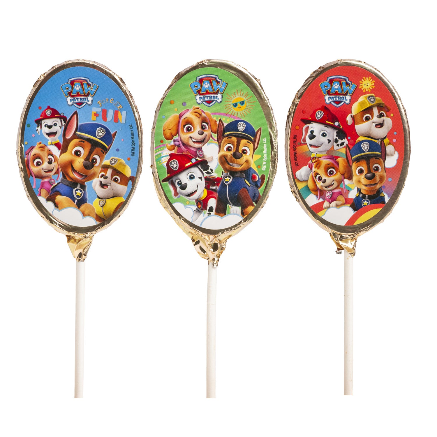 PIRULETAS CHOCOLATE PAW PATROL 30 GR