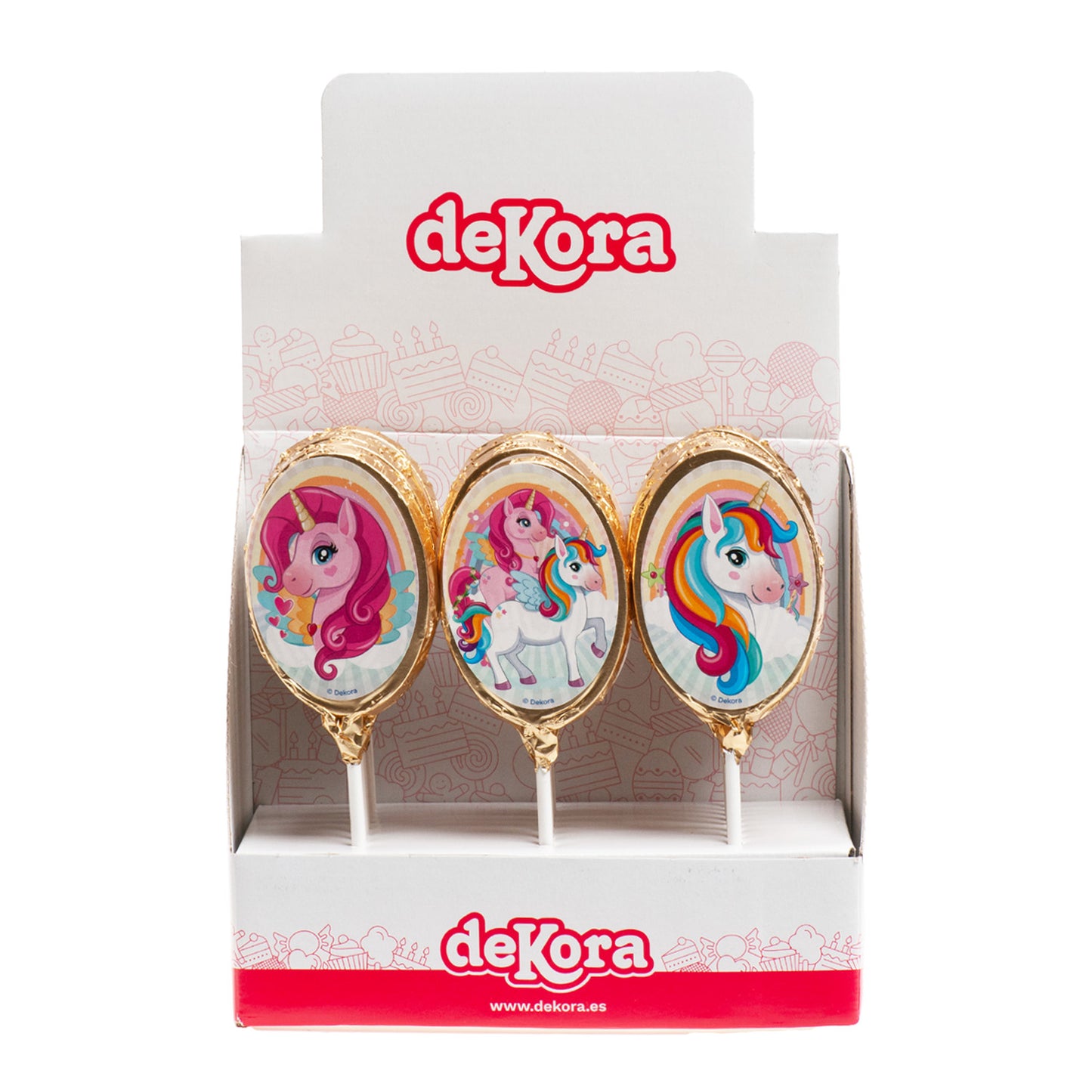 PIRULETAS CHOCOLATE UNICORNIO 30 GR