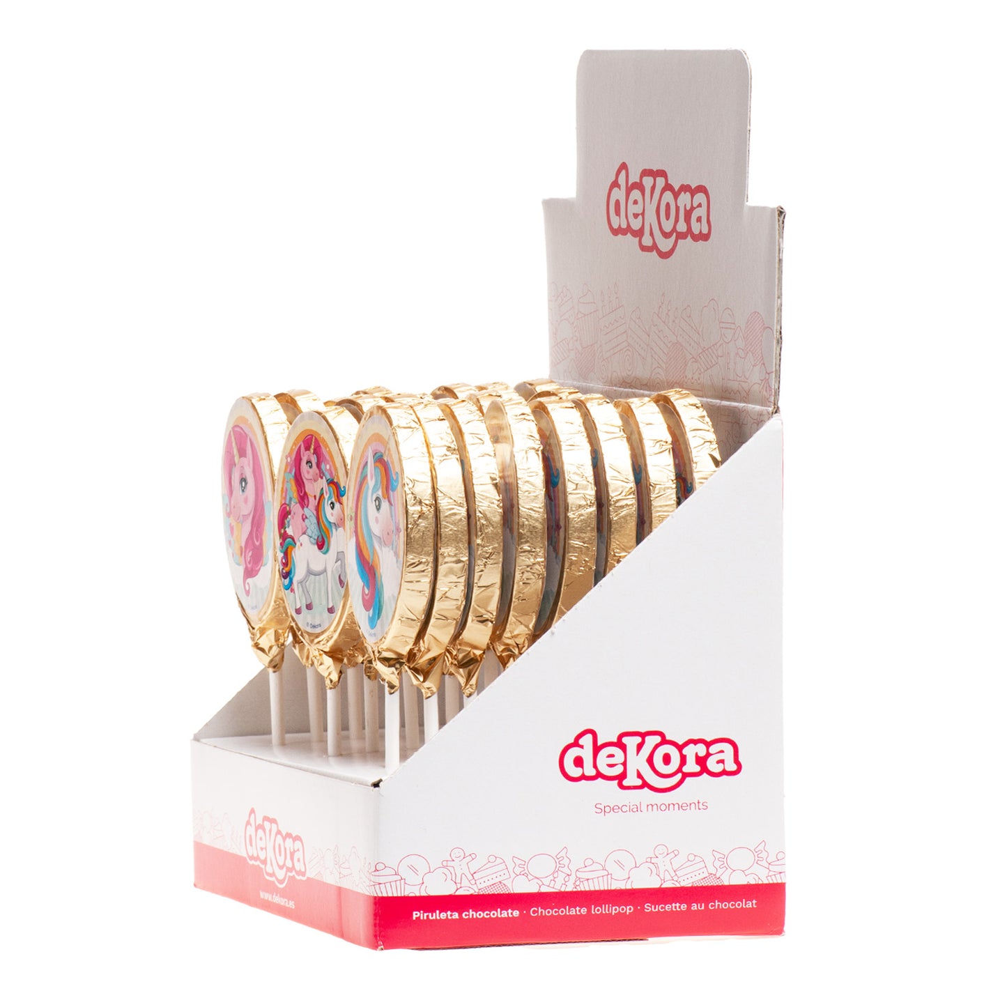 PIRULETAS CHOCOLATE UNICORNIO 30 GR