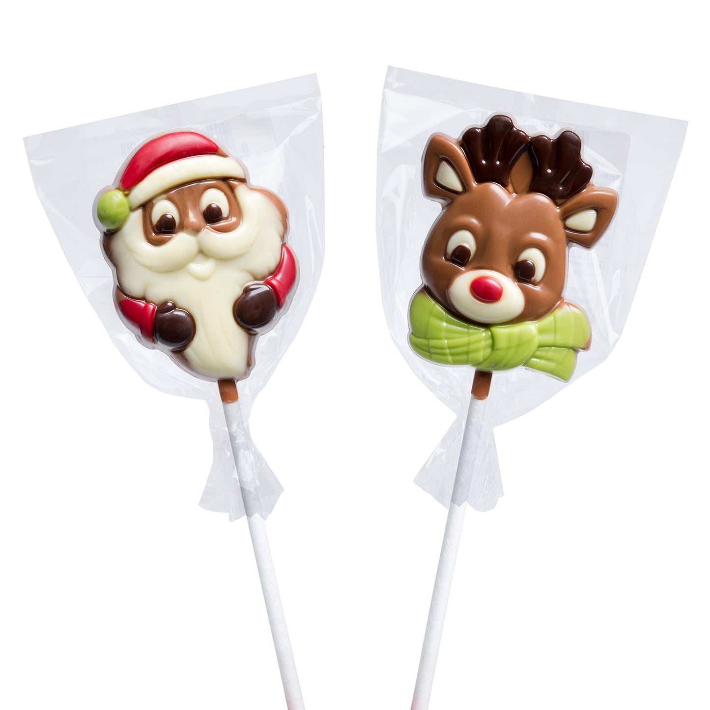 PIRULETAS CHOCOLATE NAVIDAD 20GR  2 MODELOS SURT.