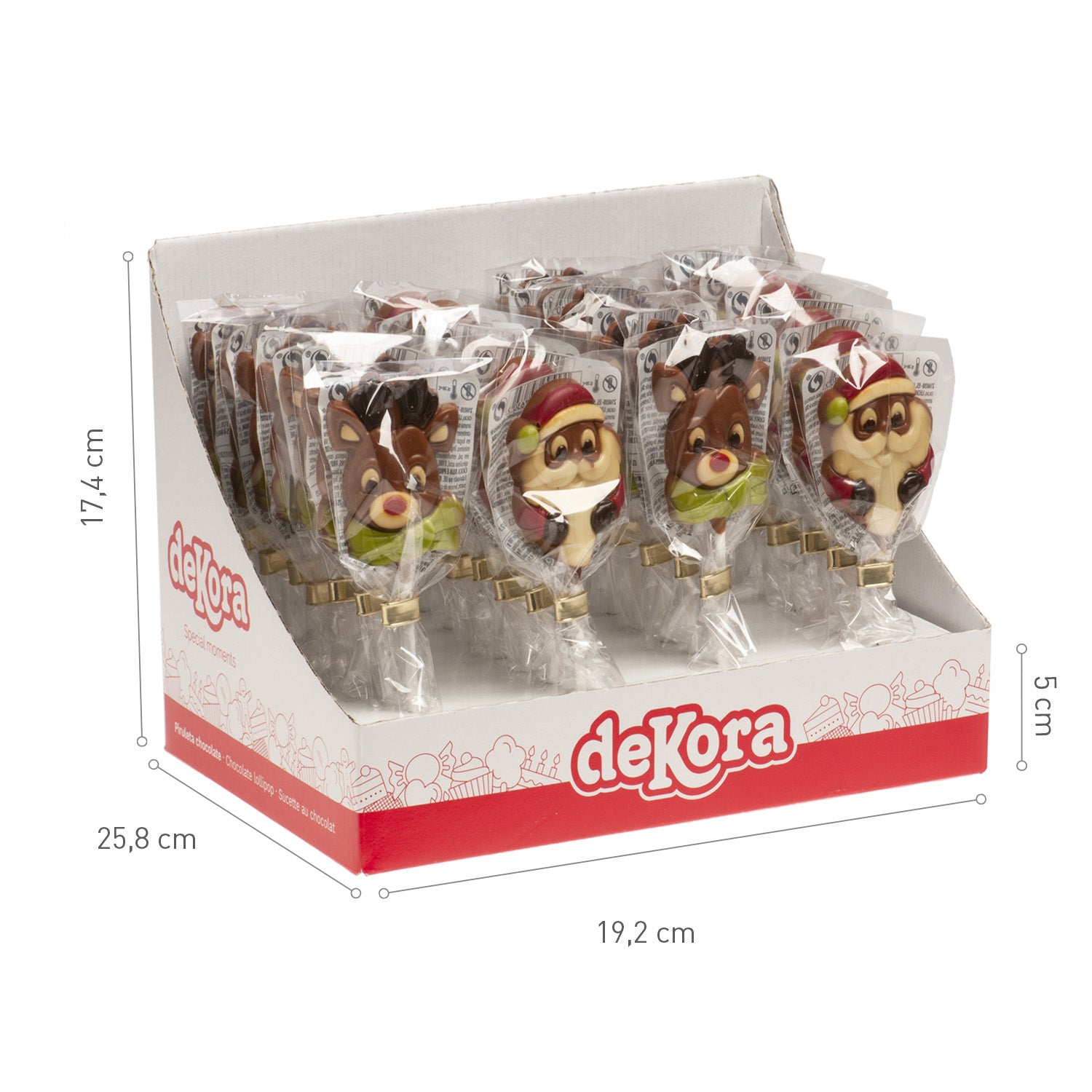 LECCA-LECCA CIOCCOLATO NATALE 20GR