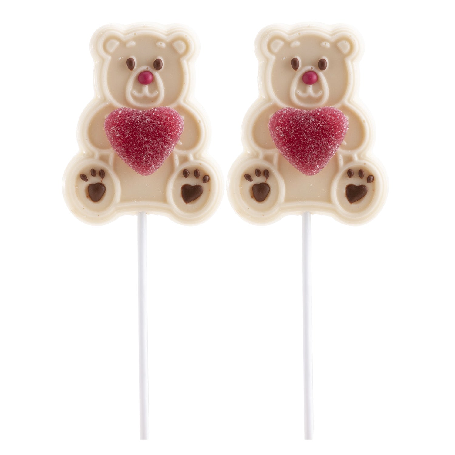 LECCA CIOCCOLATO BIANCO ORSETTO CON CUORE JELLY 45G