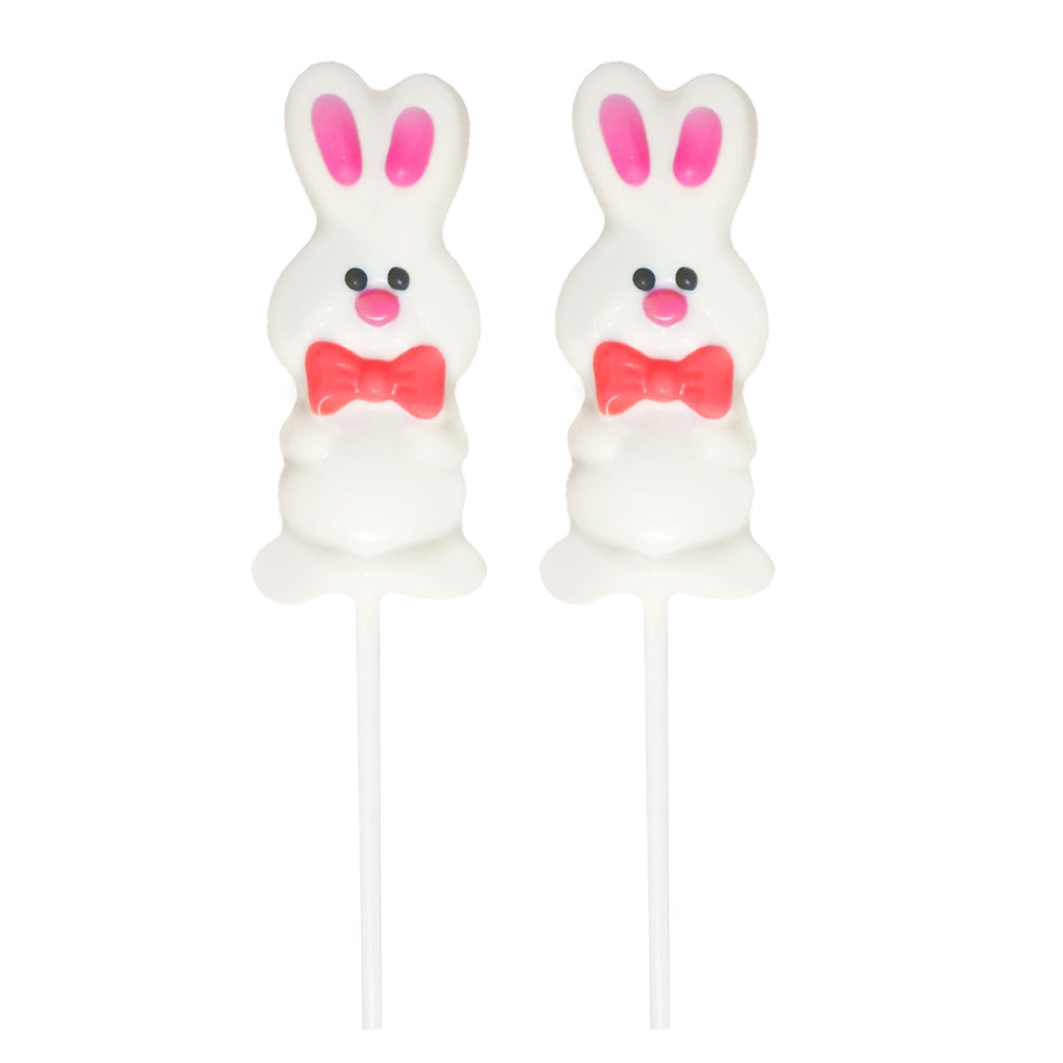 PIRULETA CONEJITO BLANCO CON PAJARITA 25GR