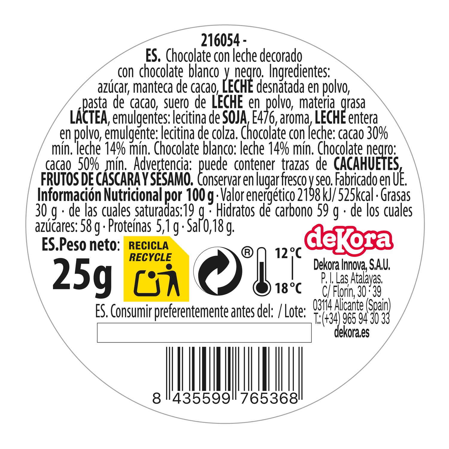 PIRULETAS CIOCCOLATO SURTIDO HALLOWEEN 25GR