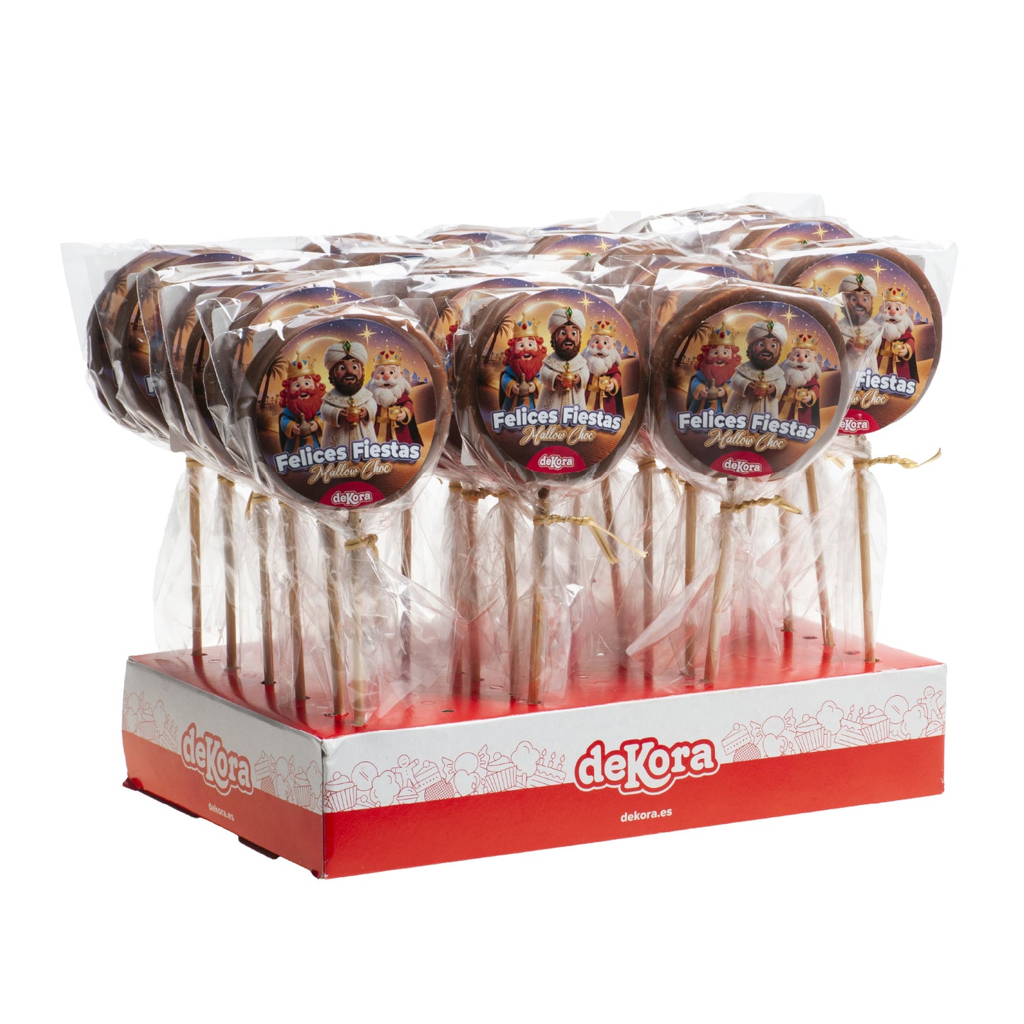 SUCETTES MALLOW CHOC KINGS 35GR